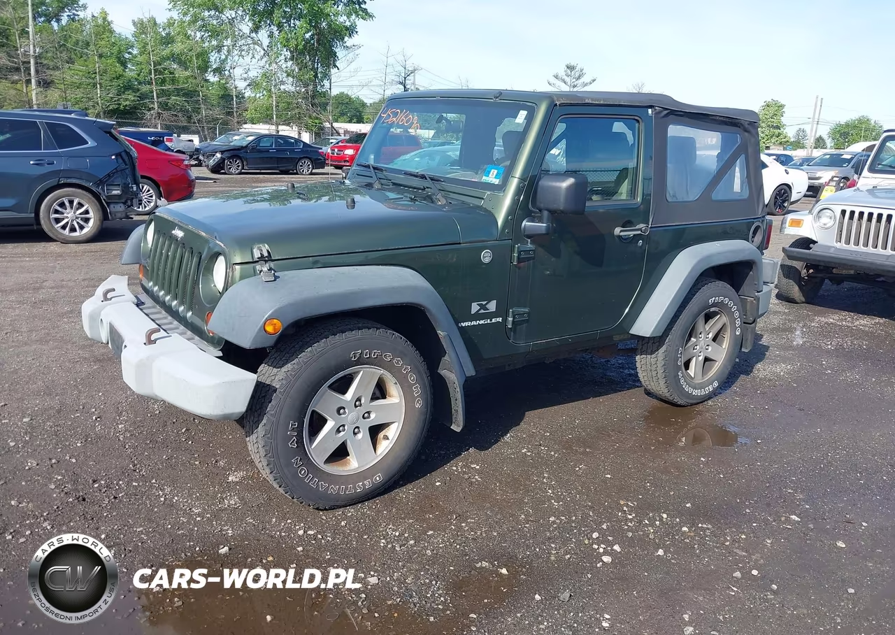 2008 Jeep Wrangler X VIN:1J8FA24148L618320 - 2