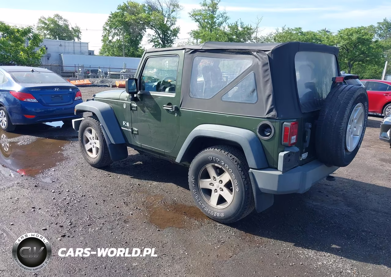 2008 Jeep Wrangler X VIN:1J8FA24148L618320 - 3