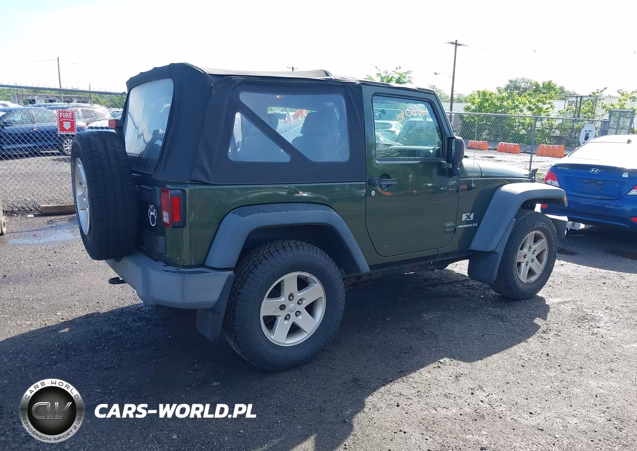 2008 Jeep Wrangler X VIN:1J8FA24148L618320 - 4