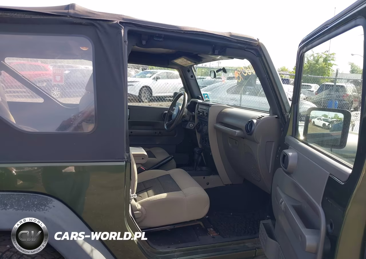 2008 Jeep Wrangler X VIN:1J8FA24148L618320 - 5