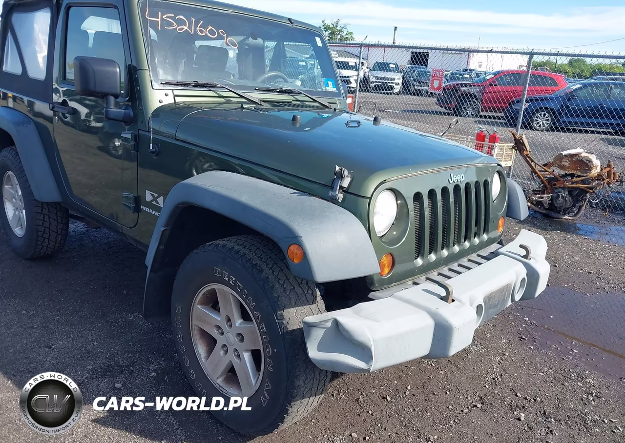 2008 Jeep Wrangler X VIN:1J8FA24148L618320 - 6