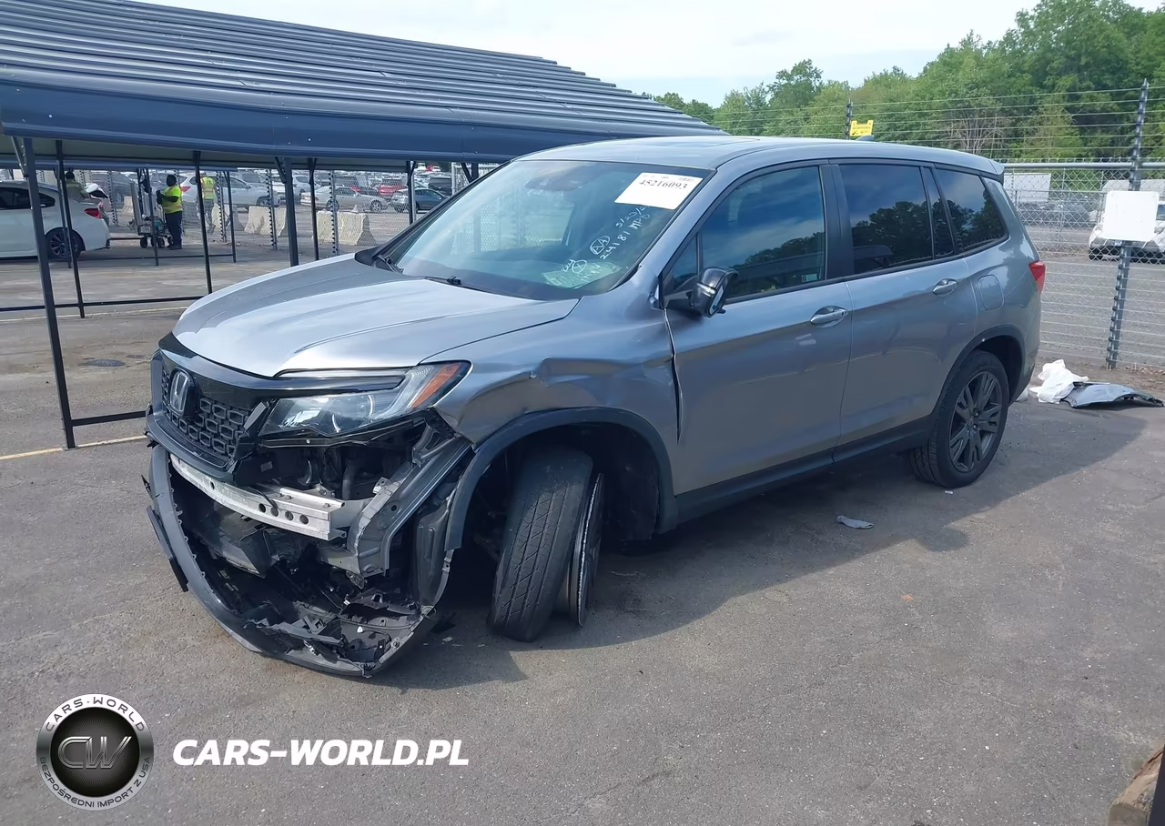 2020 Honda Passport Awd Ex-L VIN:5FNYF8H54LB014585 - 2