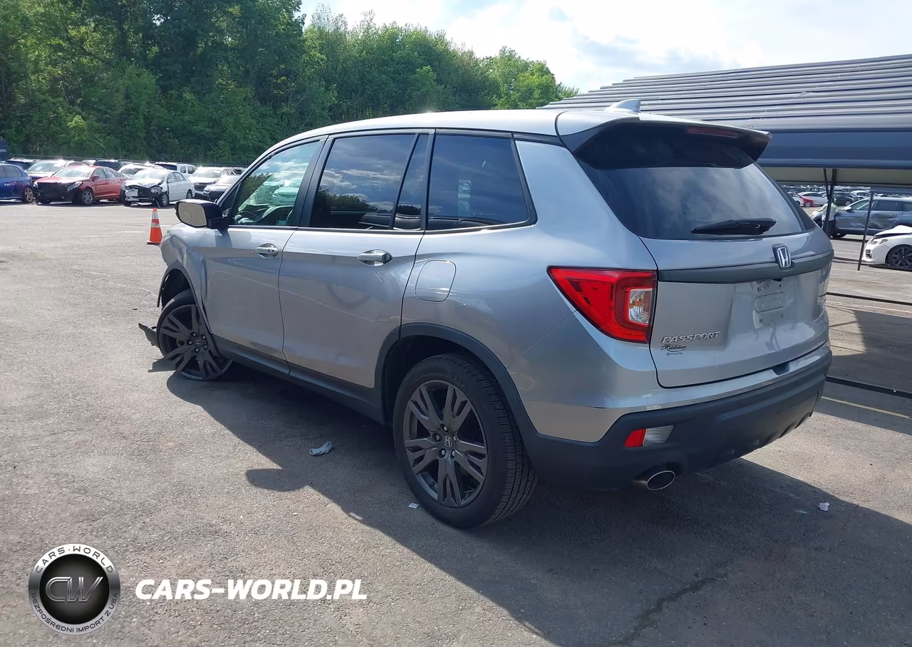 2020 Honda Passport Awd Ex-L VIN:5FNYF8H54LB014585 - 3