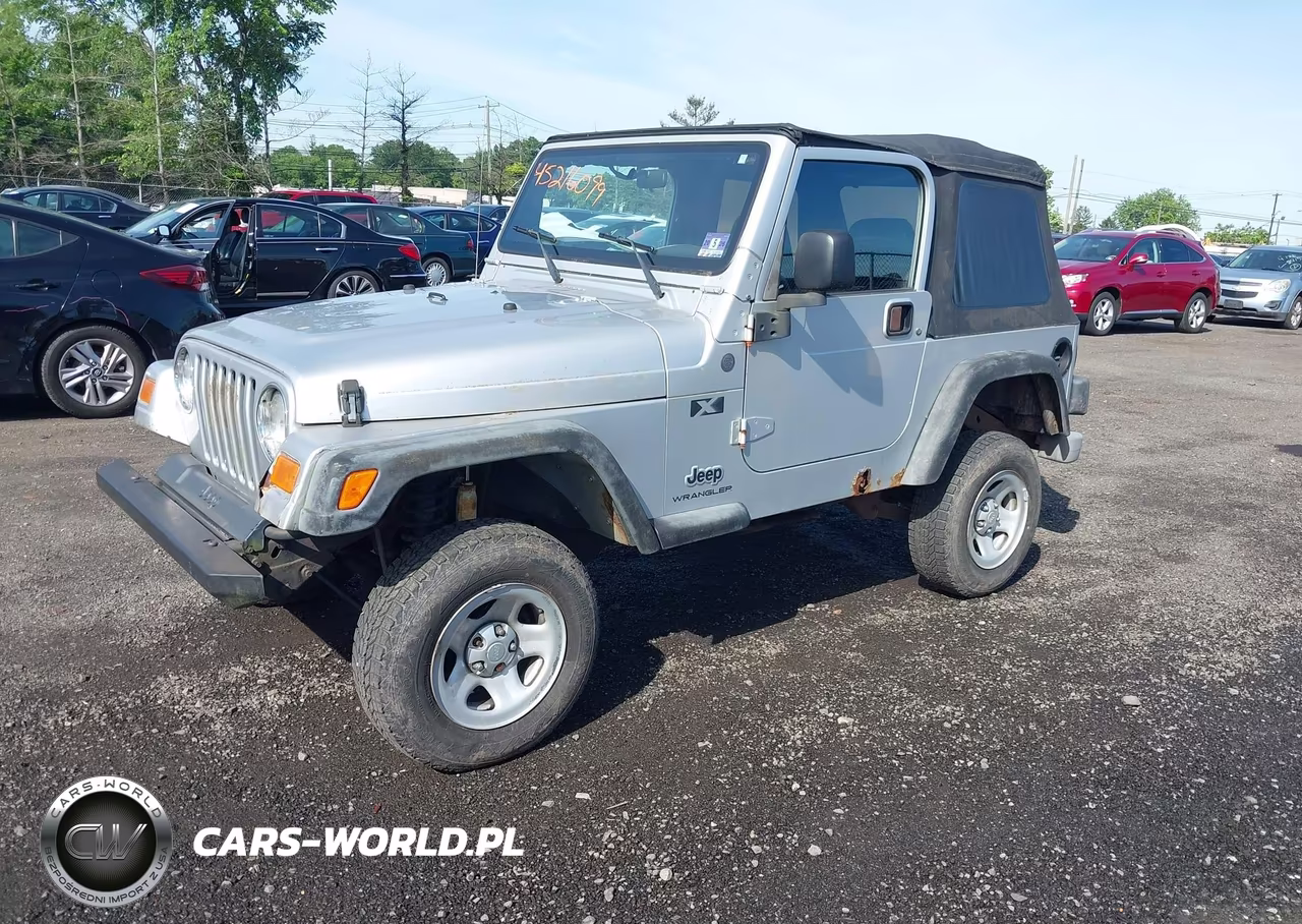 2004 Jeep Wrangler X VIN:1J4FA39S74P745445 - 2