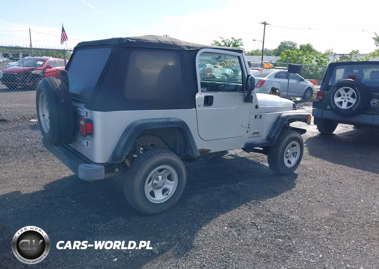 2004 Jeep Wrangler X VIN:1J4FA39S74P745445 - 4