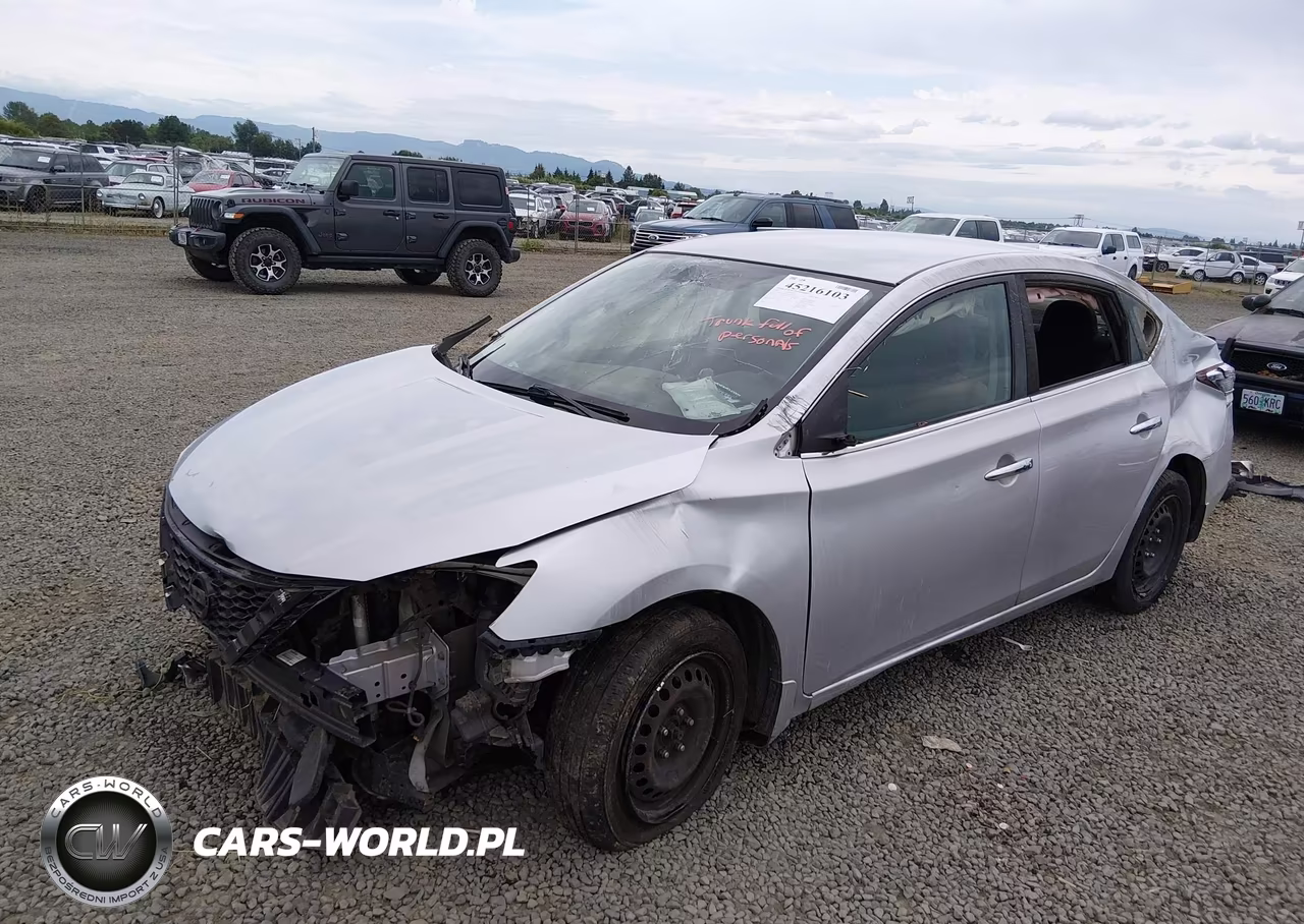 2017 Nissan Sentra Sv VIN:3N1AB7AP7HY319578 - 2