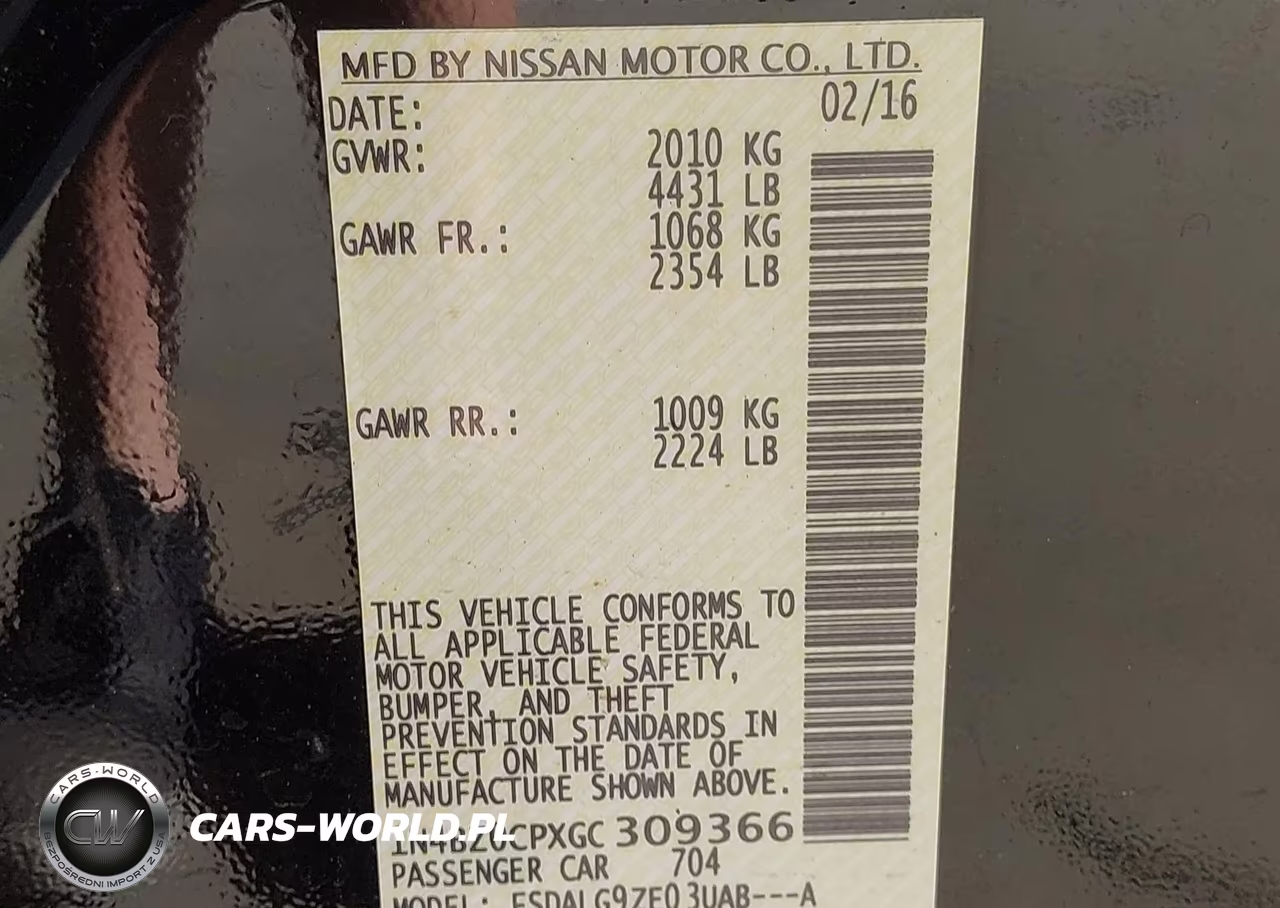 2016 Nissan Leaf Sl VIN:1N4BZ0CPXGC309366 - 9