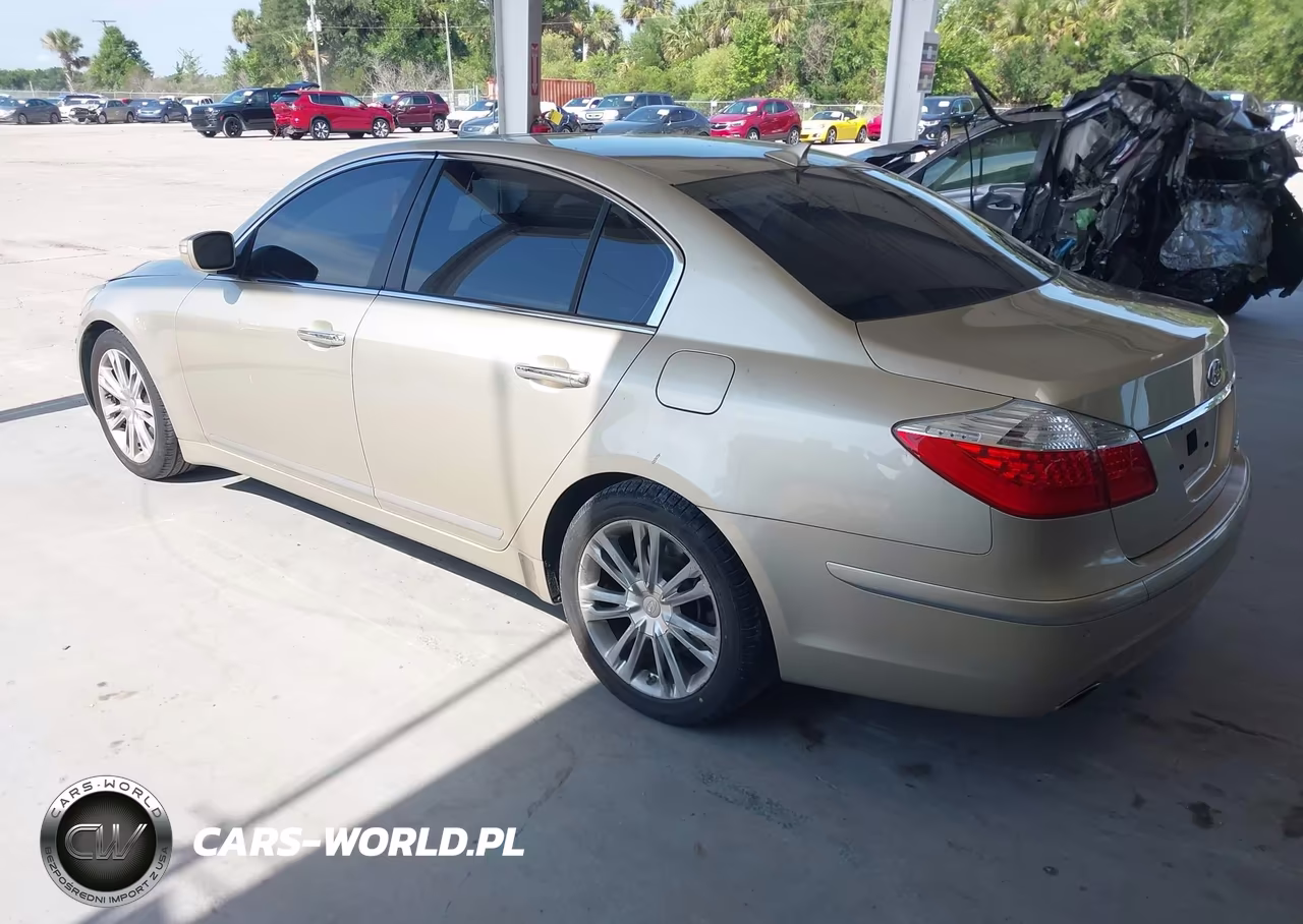 2009 Hyundai Genesis 4.6 VIN:KMHGC46F99U047313 - 3