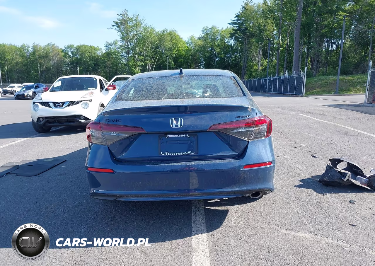 2026 Honda Civic Sport VIN:2HGFE2F51TH538587 - 16
