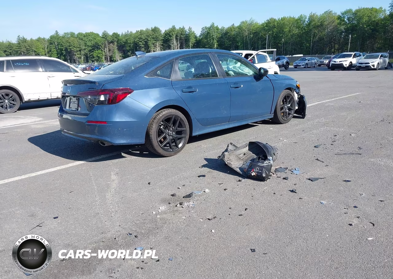 2026 Honda Civic Sport VIN:2HGFE2F51TH538587 - 4