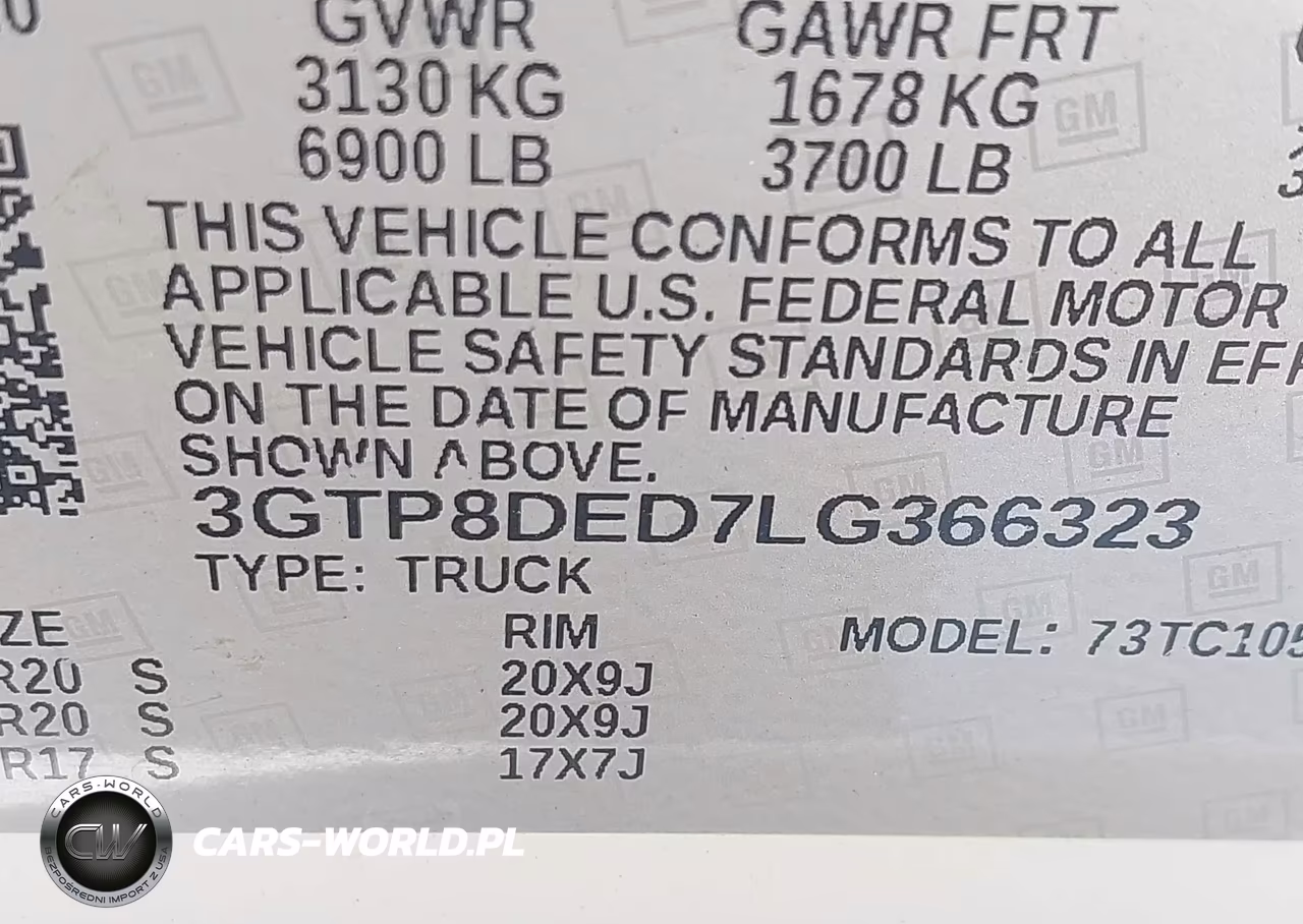 2020 GMC Sierra 1500 2Wd Short Box Slt VIN:3GTP8DED7LG366323 - 9