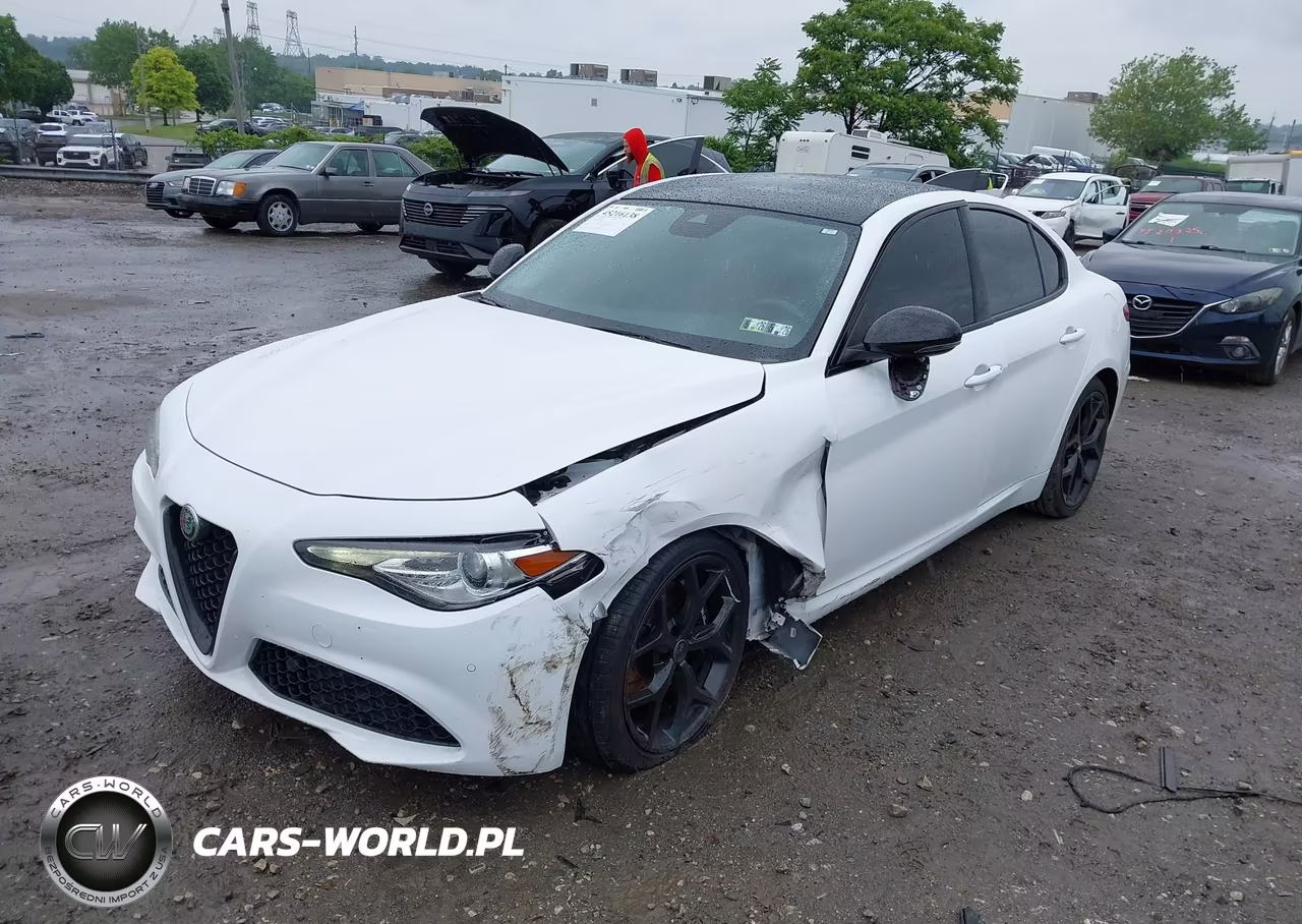 2021 Alfa Romeo Giulia Ti Awd VIN:ZARFANBN1M7643652 - 2