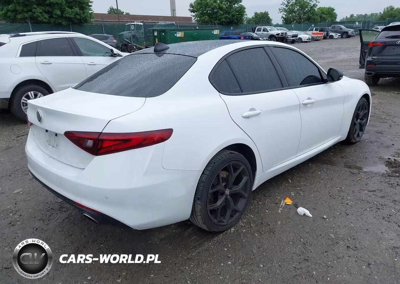 2021 Alfa Romeo Giulia Ti Awd VIN:ZARFANBN1M7643652 - 4