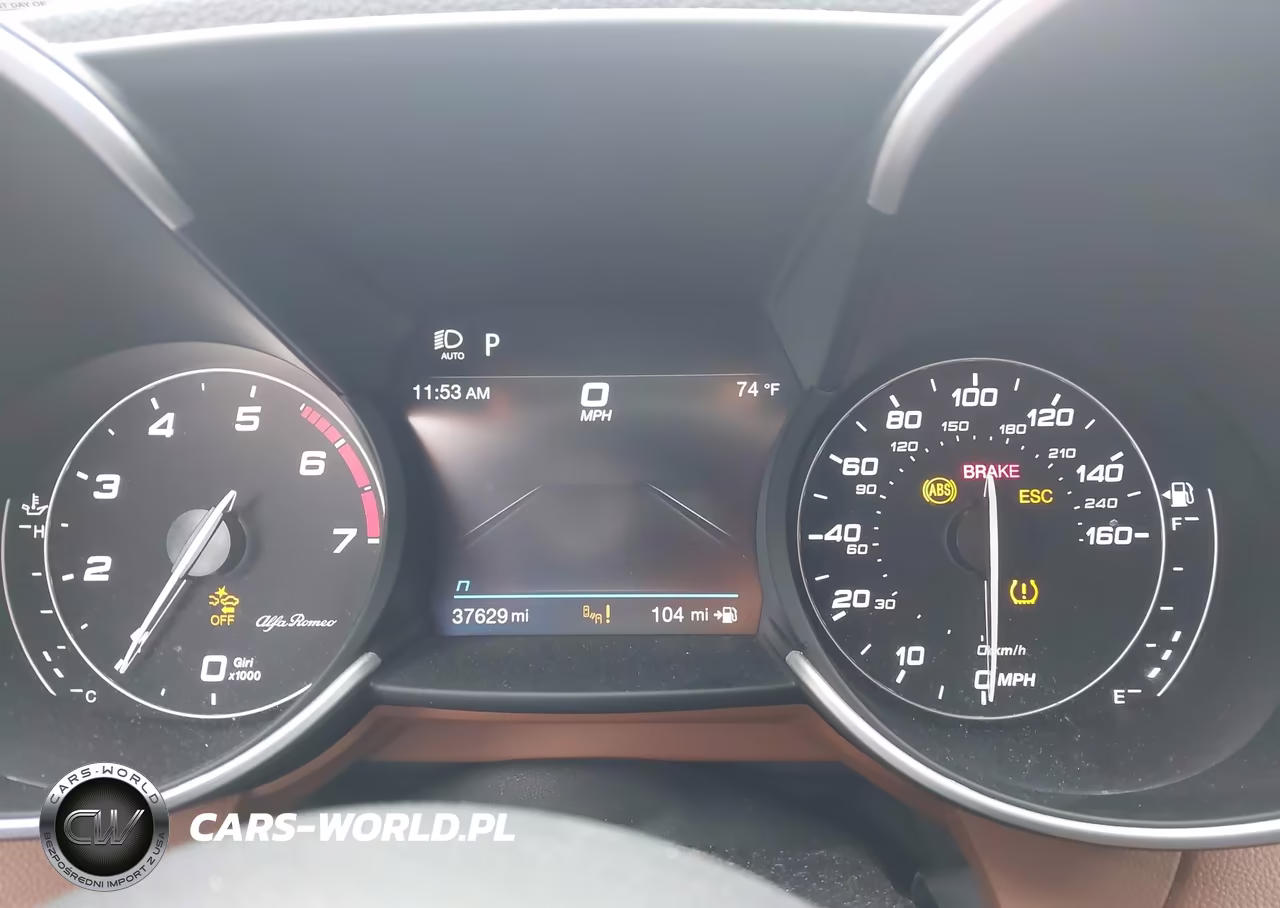 2021 Alfa Romeo Giulia Ti Awd VIN:ZARFANBN1M7643652 - 7