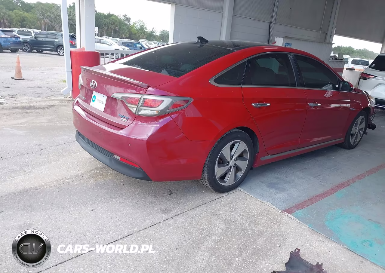 2016 Hyundai Sonata Hybrid Limited VIN:KMHE34L19GA017811 - 4