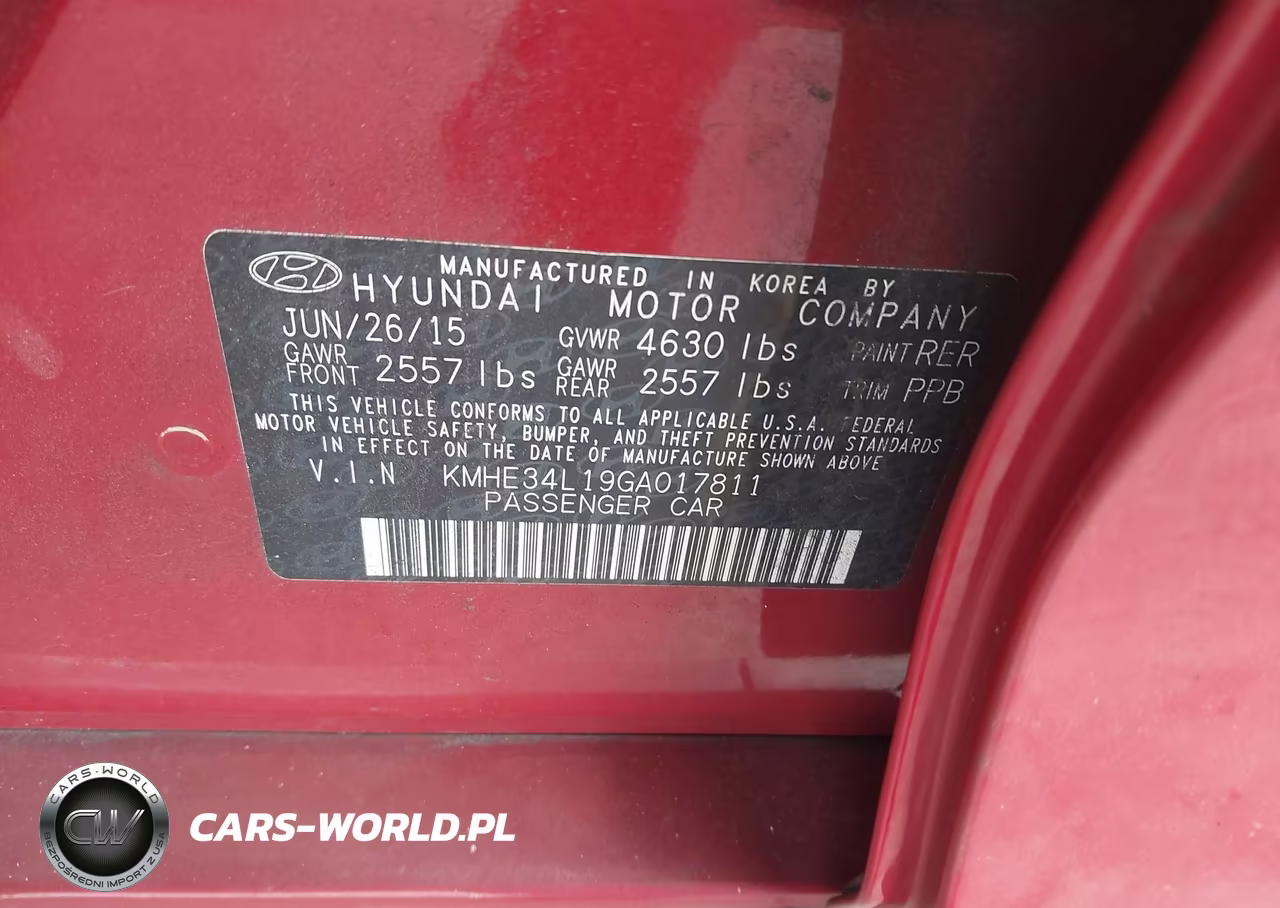 2016 Hyundai Sonata Hybrid Limited VIN:KMHE34L19GA017811 - 9