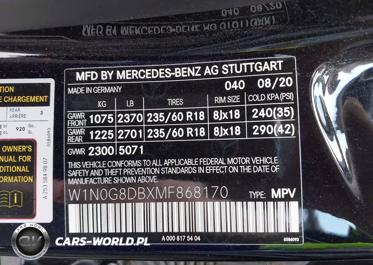 2021 Mercedes-Benz Glc 300 Suv VIN:W1N0G8DBXMF868170 - 9