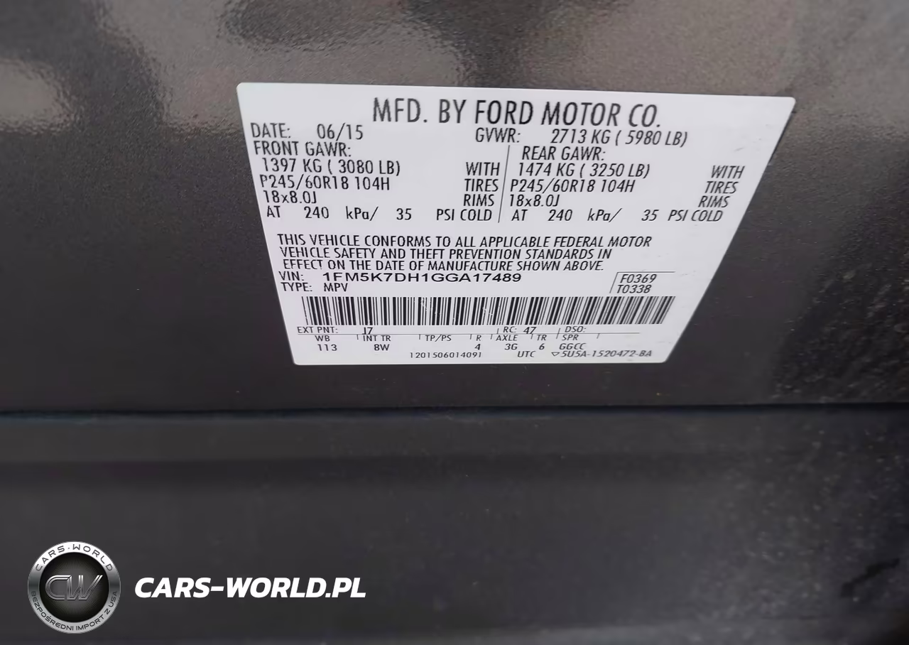 2016 Ford Explorer Xlt VIN:1FM5K7DH1GGA17489 - 9