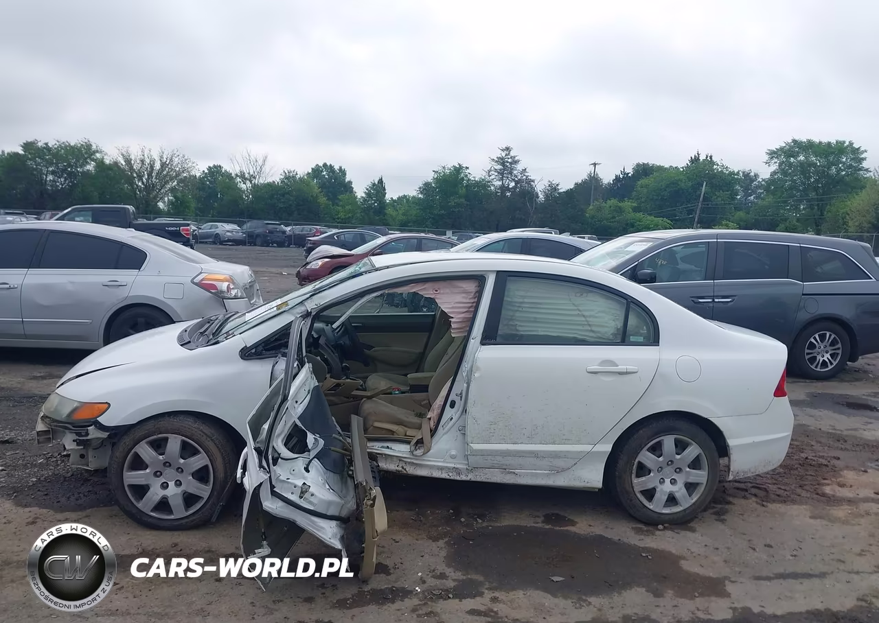 2007 Honda Civic Lx VIN:1HGFA165X7L086590 - 14