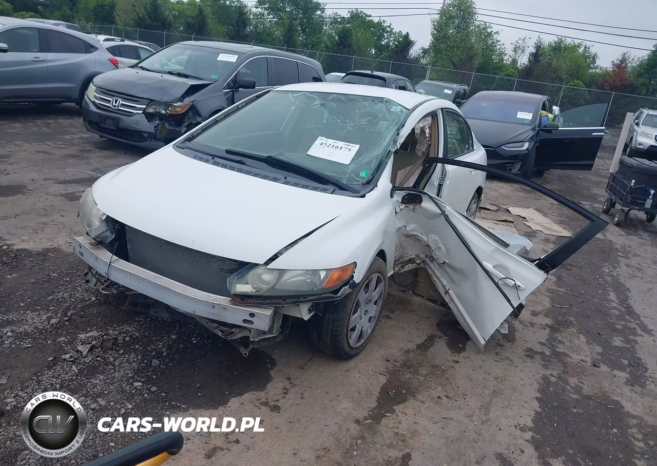2007 Honda Civic Lx VIN:1HGFA165X7L086590 - 2