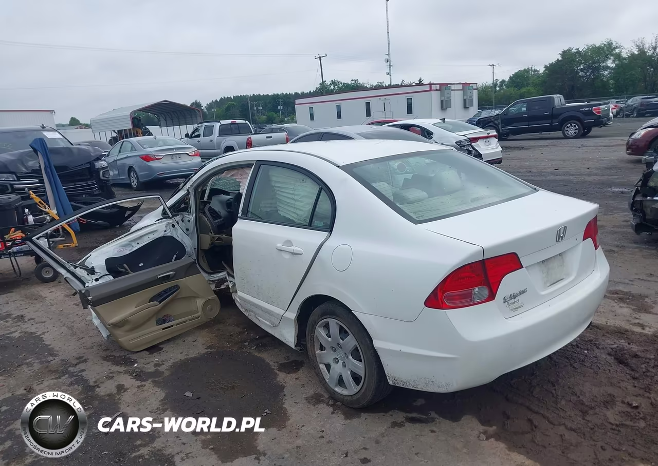 2007 Honda Civic Lx VIN:1HGFA165X7L086590 - 3