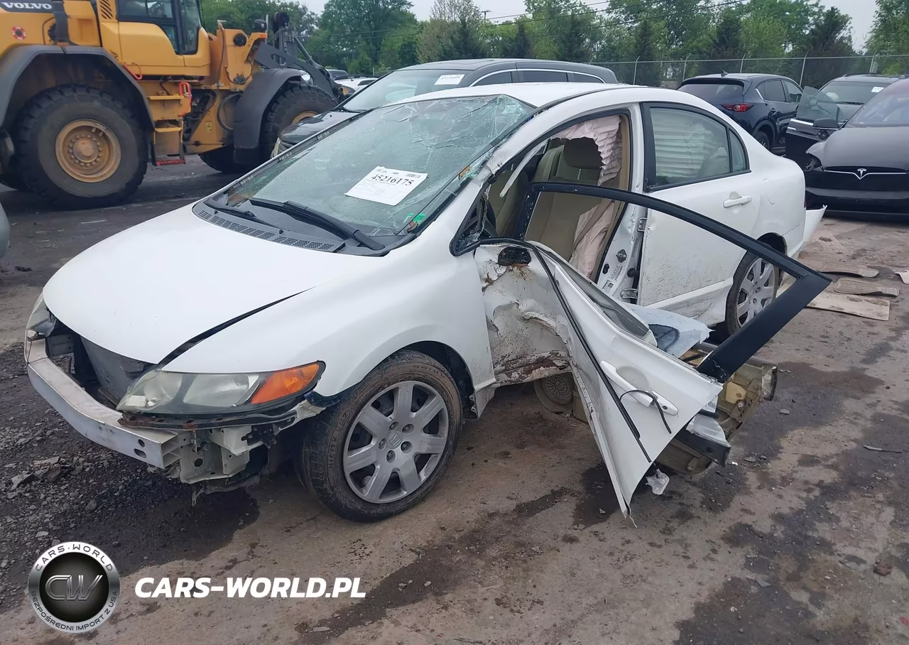 2007 Honda Civic Lx VIN:1HGFA165X7L086590 - 6