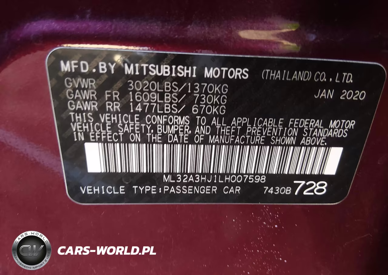 2020 Mitsubishi Mirage Es VIN:ML32A3HJ1LH007598 - 9