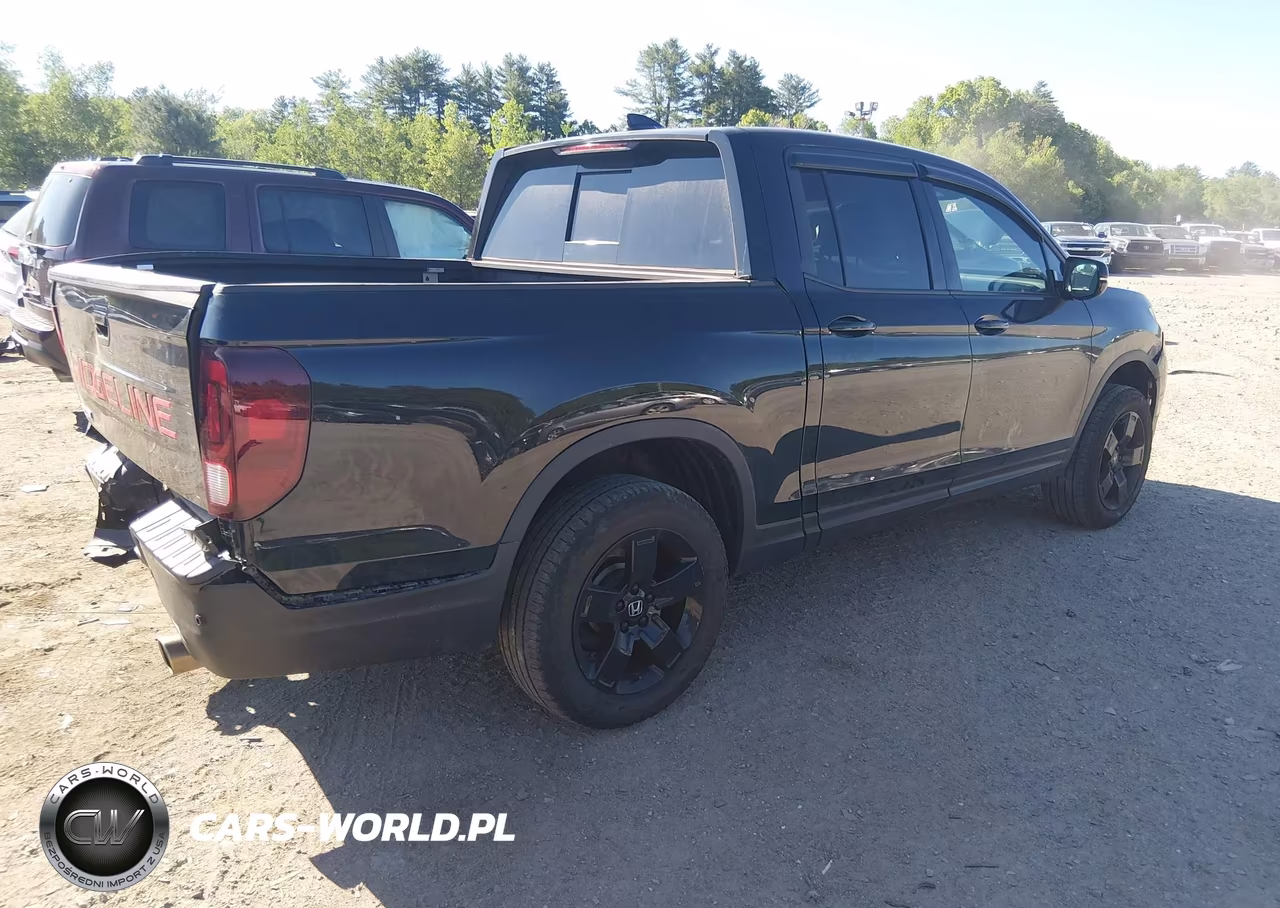 2024 Honda Ridgeline Black Edition VIN:5FPYK3F83RB000771 - 4