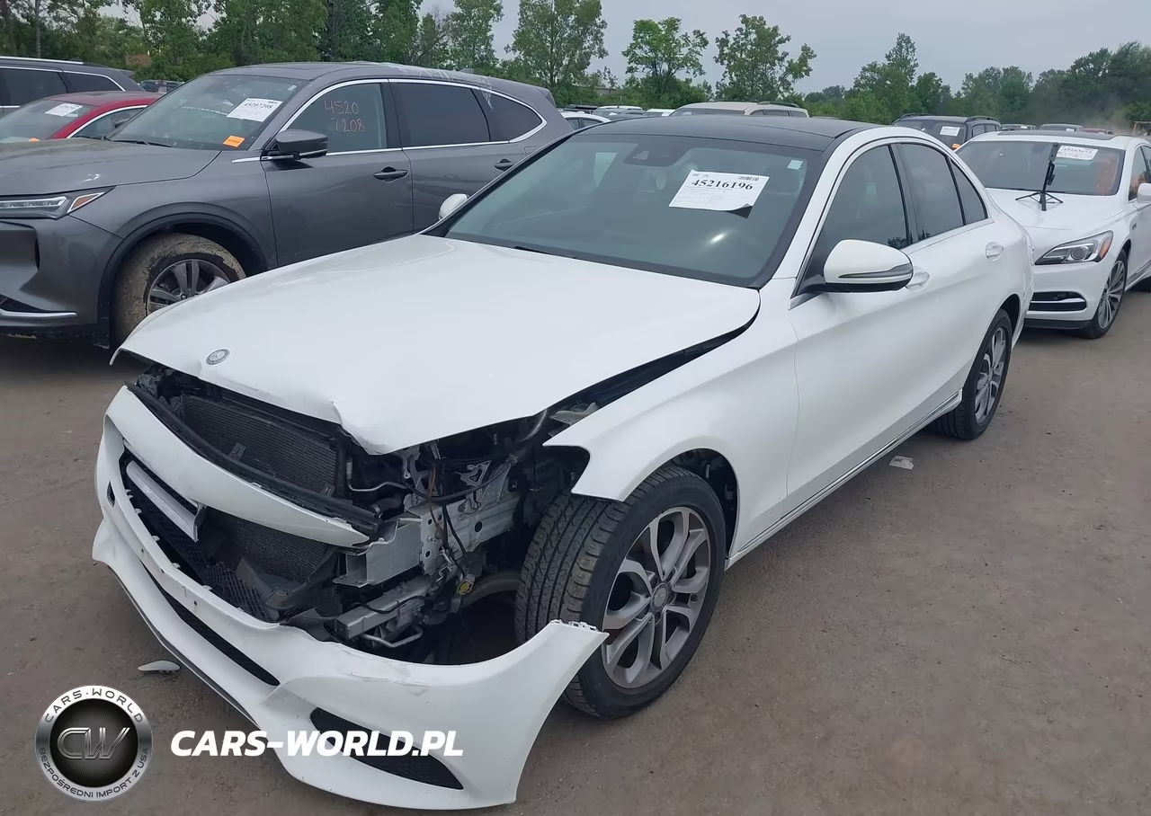 2017 Mercedes-Benz C 300 4Matic VIN:55SWF4KB0HU206638 - 2