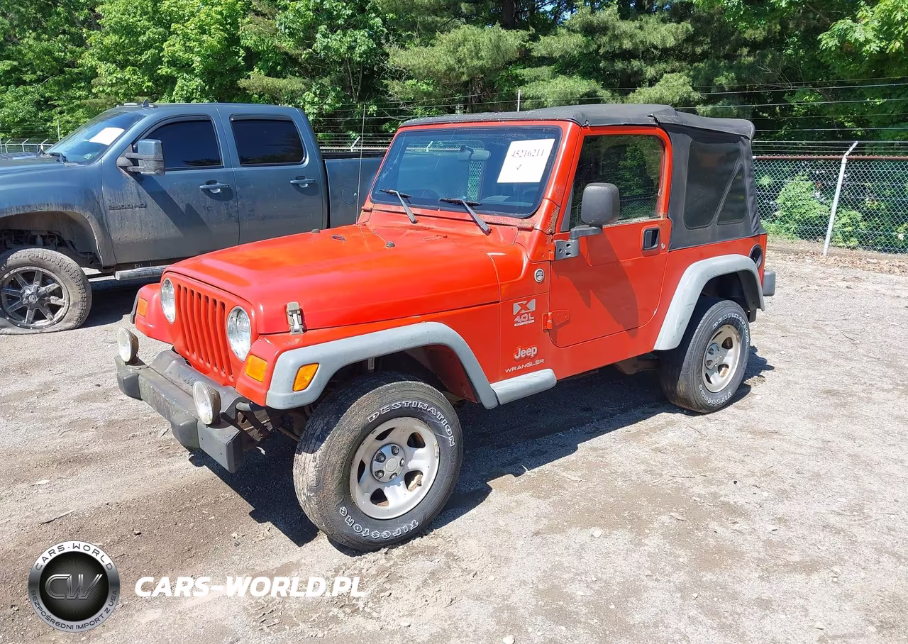 2006 Jeep Wrangler X VIN:1J4FA39S86P724204 - 2