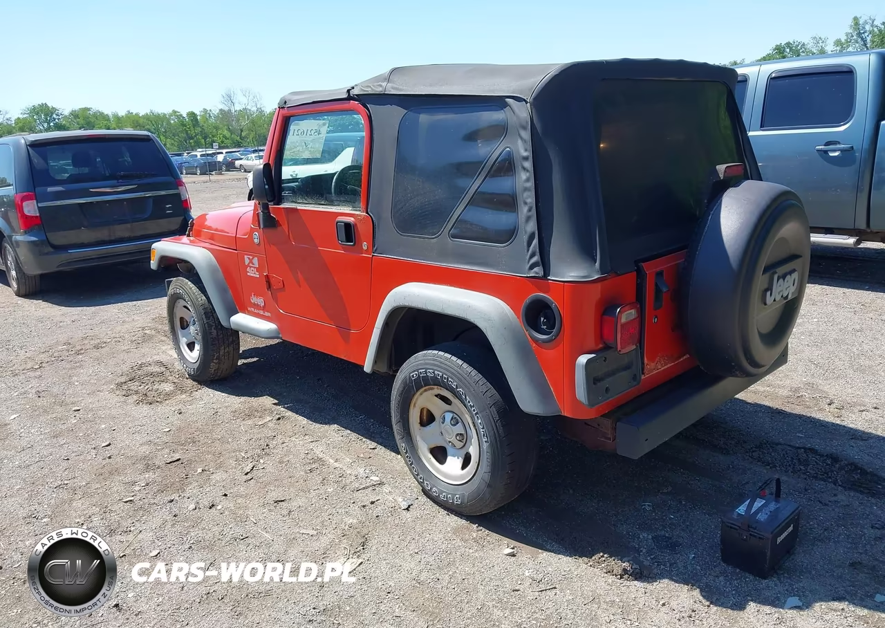 2006 Jeep Wrangler X VIN:1J4FA39S86P724204 - 3