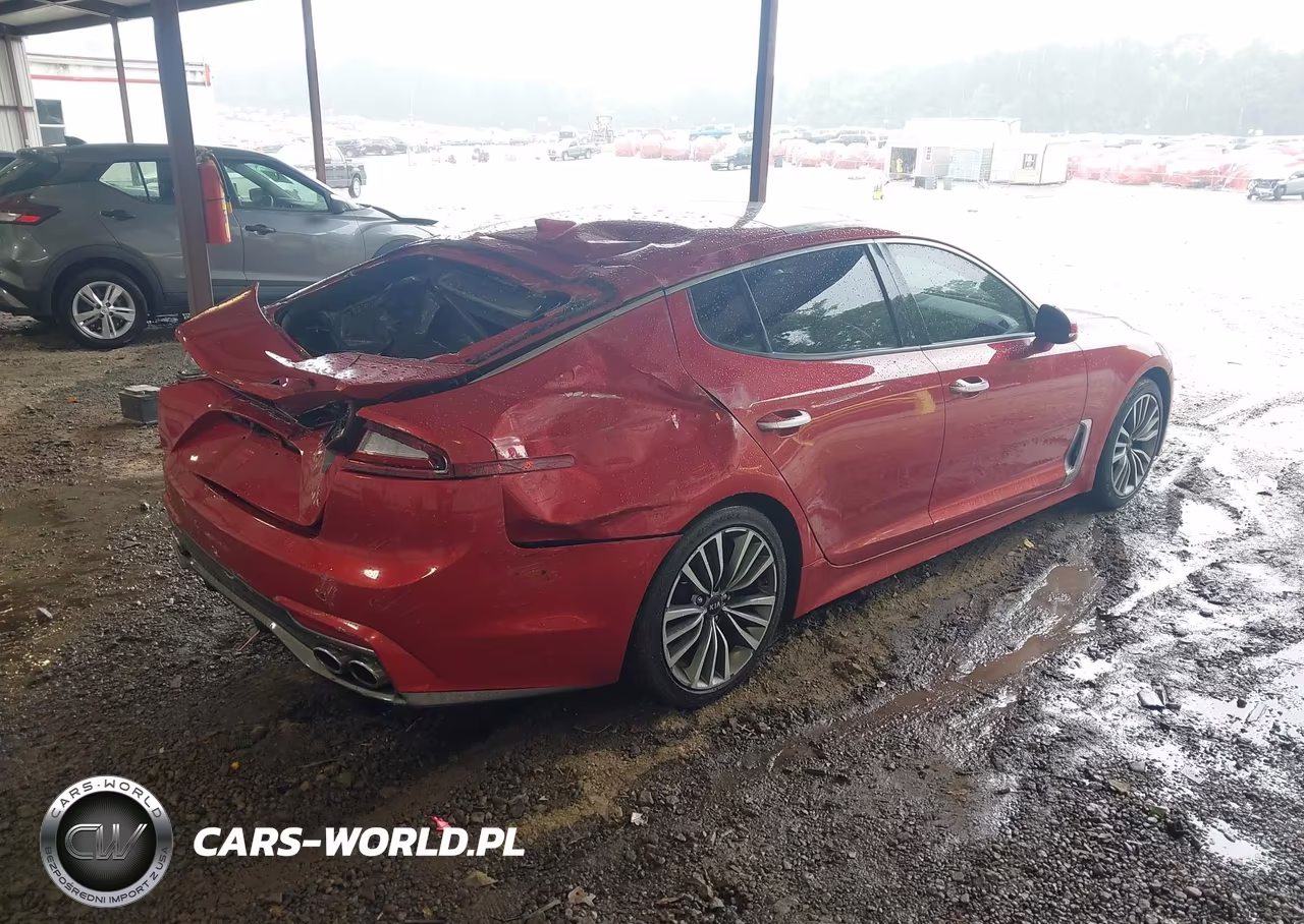 2019 Kia Stinger VIN:KNAE15LAXK6068274 - 4