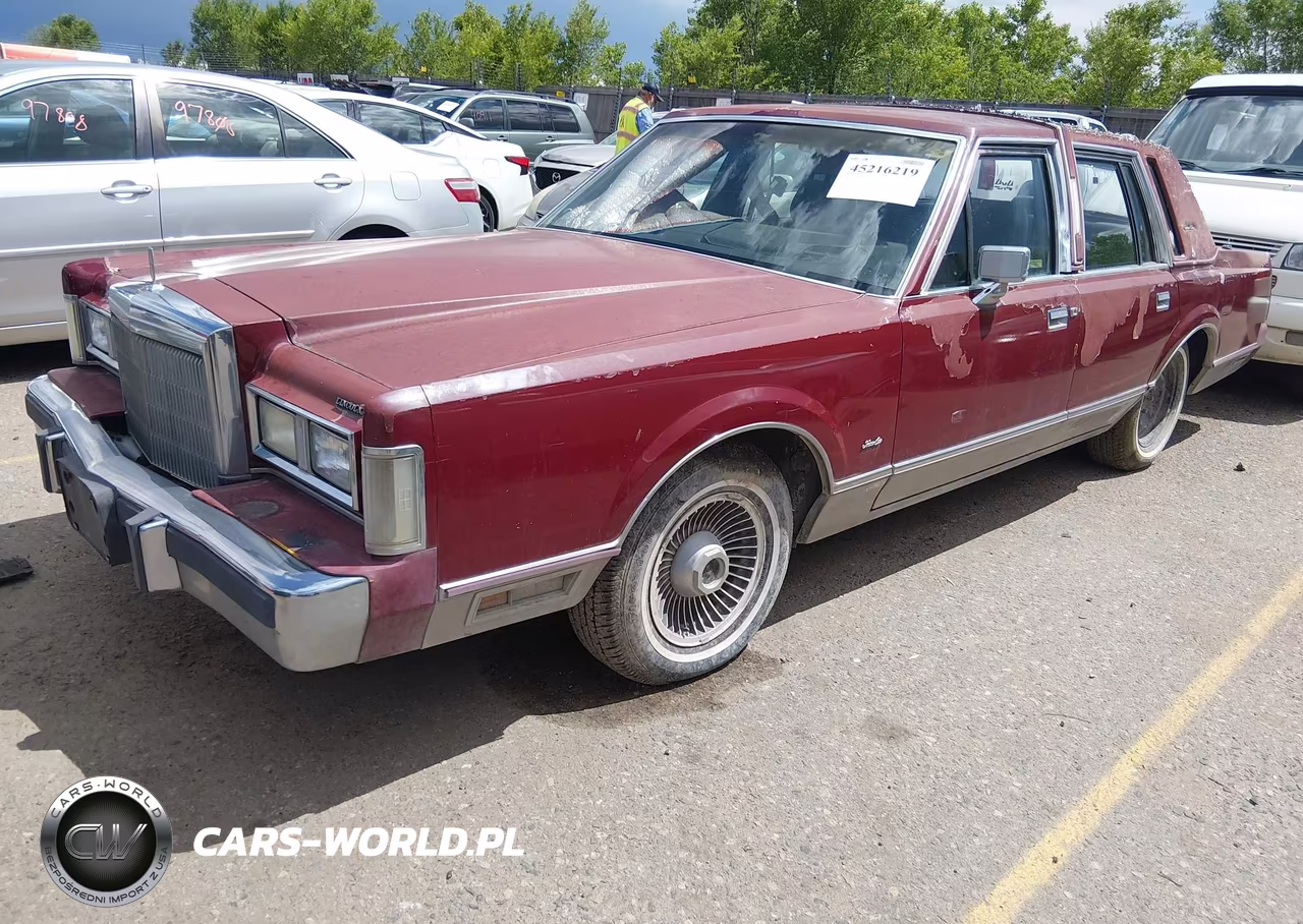 1988 Lincoln Town Car Signature VIN:1LNBM82F0JY718613 - 2