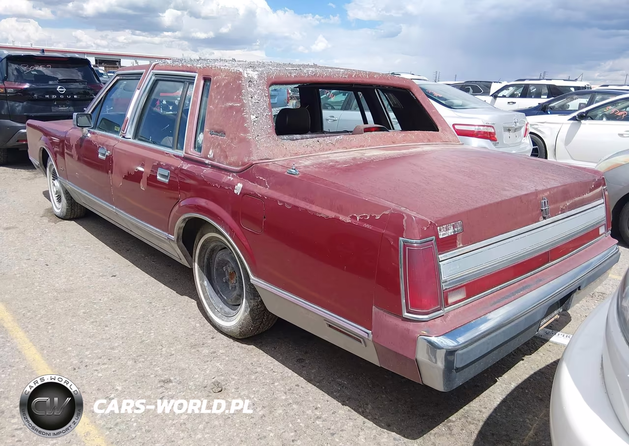 1988 Lincoln Town Car Signature VIN:1LNBM82F0JY718613 - 3