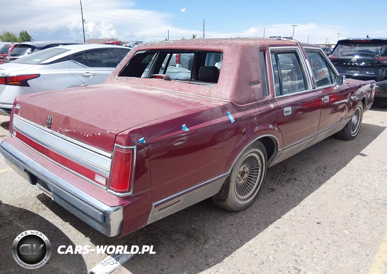 1988 Lincoln Town Car Signature VIN:1LNBM82F0JY718613 - 4