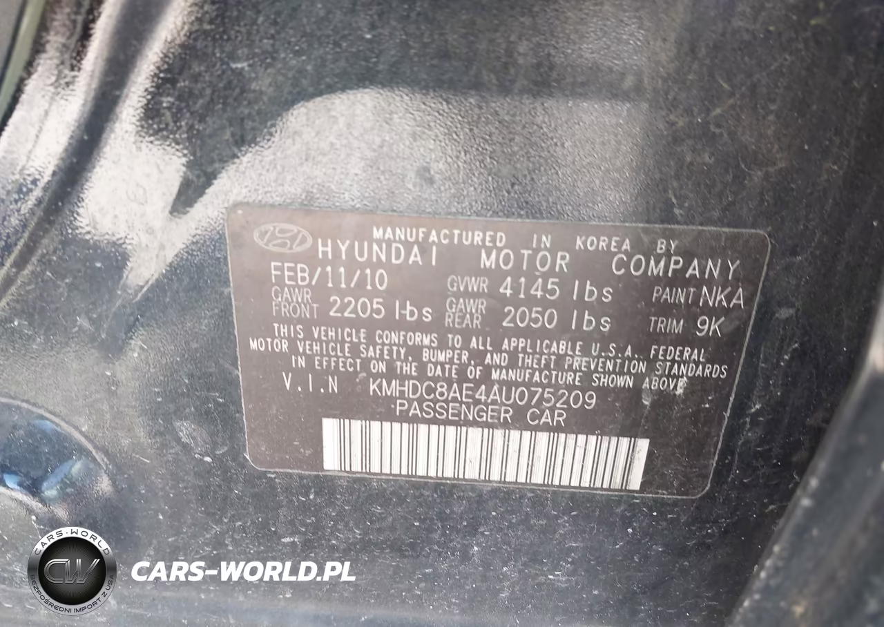 2010 Hyundai Elantra Touring Gls VIN:KMHDC8AE4AU075209 - 7