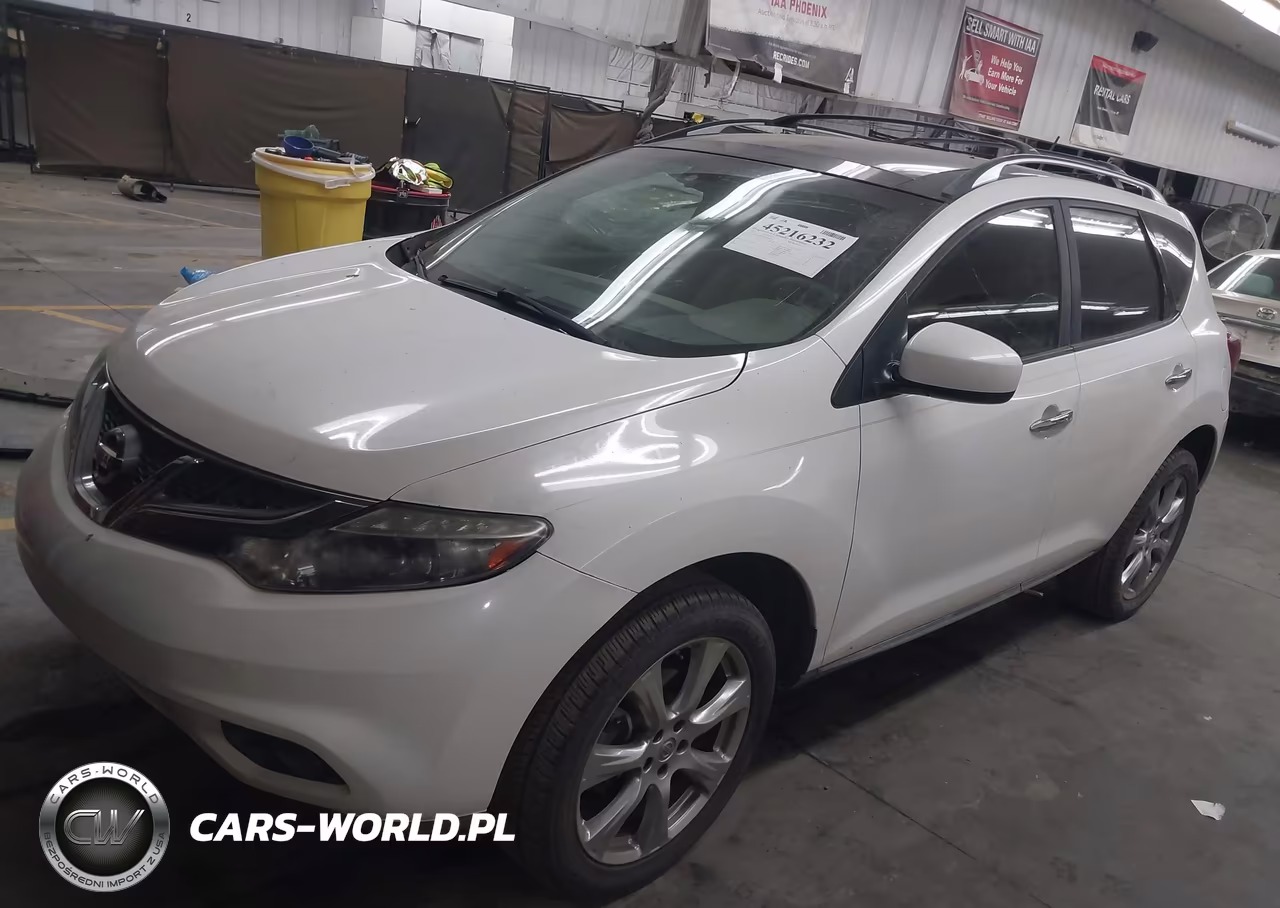 2013 Nissan Murano Le VIN:JN8AZ1MW8DW320821 - 2