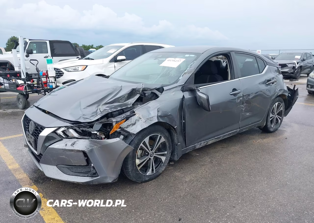 2020 Nissan Sentra Sv Xtronic Cvt VIN:3N1AB8CV9LY214549 - 2
