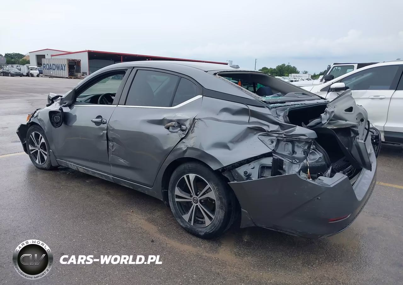 2020 Nissan Sentra Sv Xtronic Cvt VIN:3N1AB8CV9LY214549 - 3