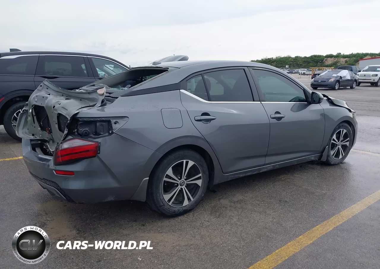 2020 Nissan Sentra Sv Xtronic Cvt VIN:3N1AB8CV9LY214549 - 4