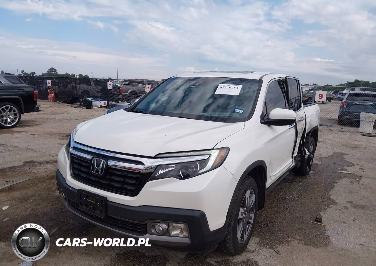 2019 Honda Ridgeline Rtl-E VIN:5FPYK3F72KB012925 - 2