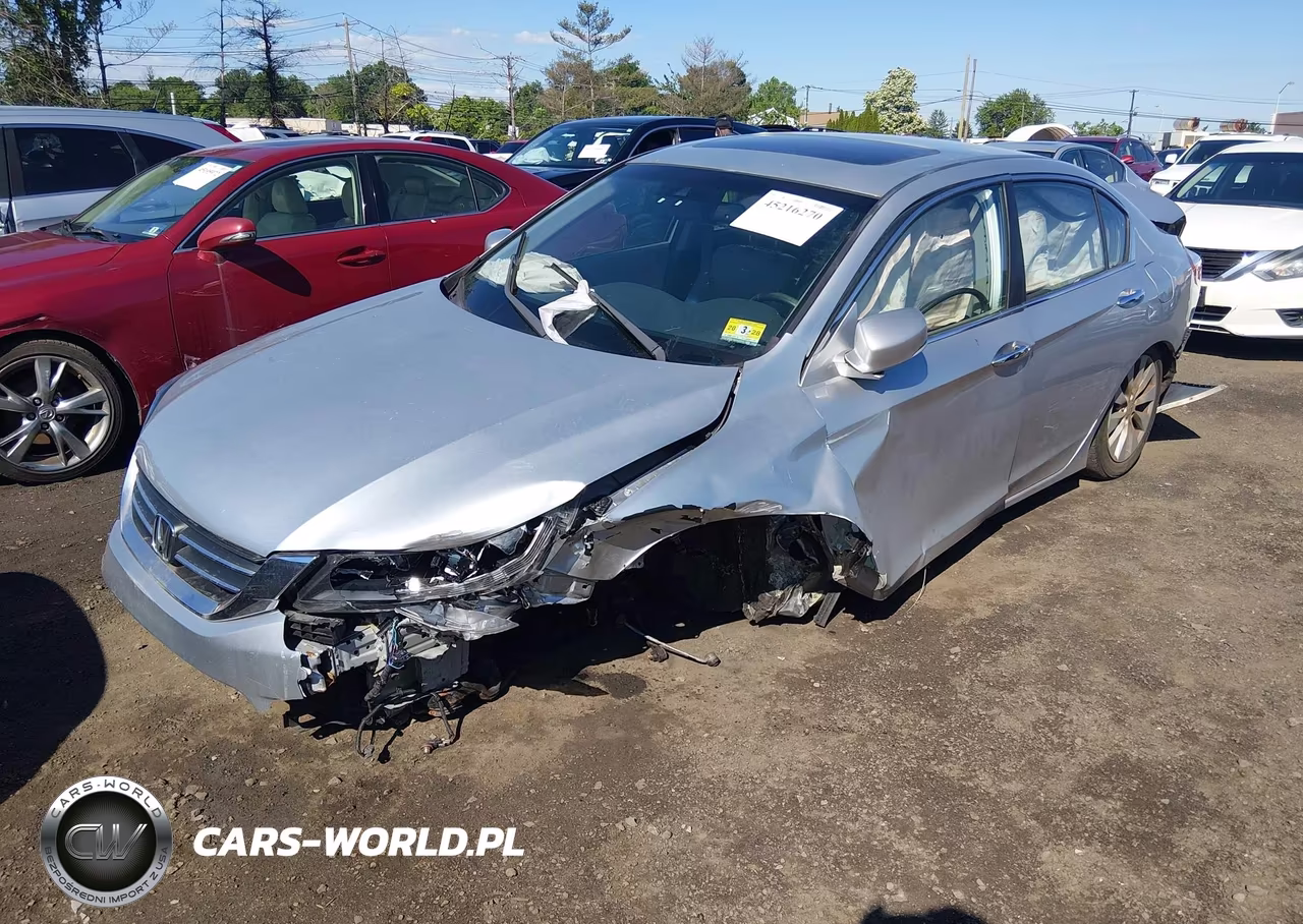 2013 Honda Accord Ex-L VIN:1HGCR2F8XDA017062 - 2