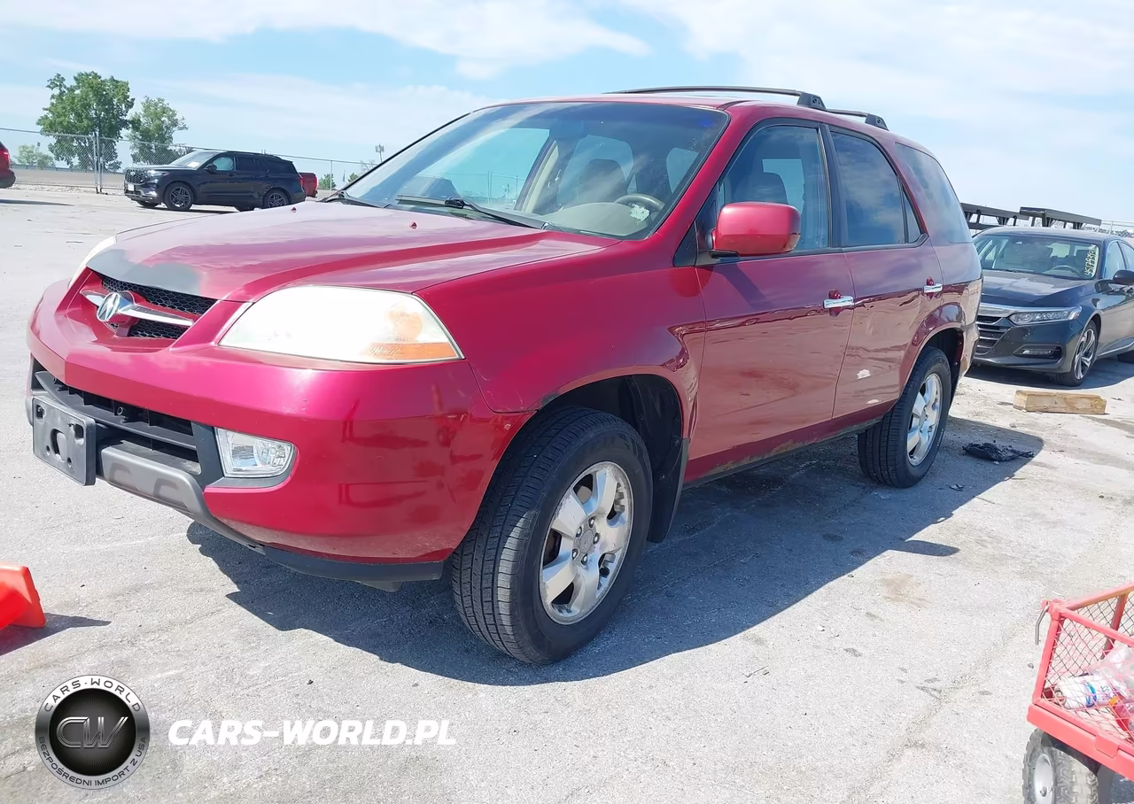 2003 Acura Mdx VIN:2HNYD18293H521005 - 2