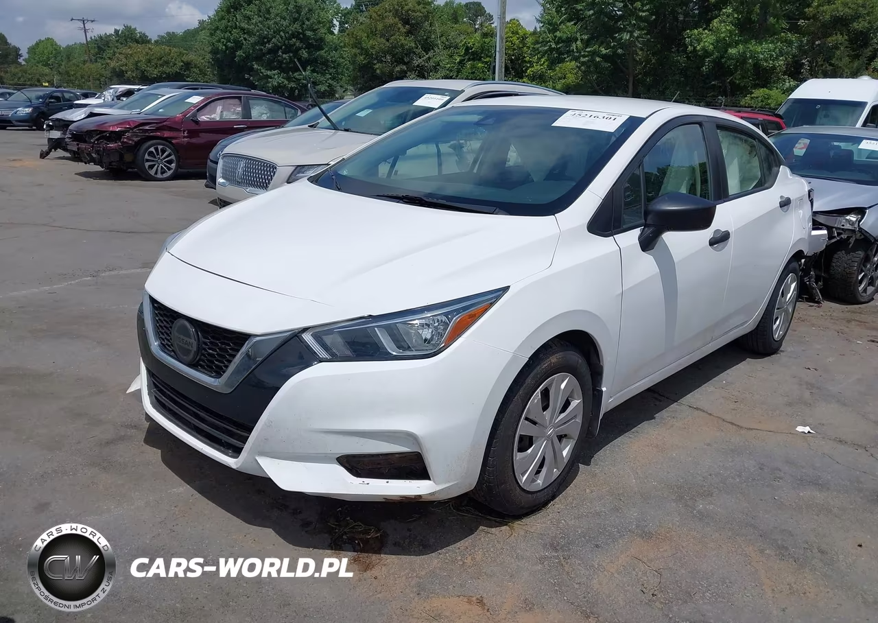 2020 Nissan Versa S Xtronic Cvt VIN:3N1CN8DV5LL881114 - 2