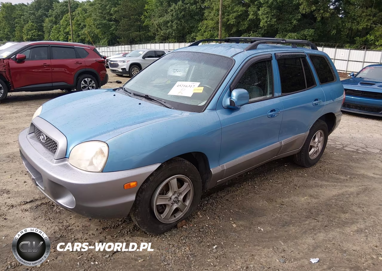 2004 Hyundai Santa Fe Gls-Lx VIN:KM8SC13E54U595077 - 2