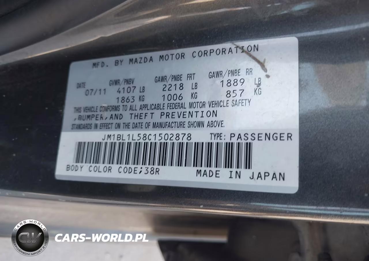 2012 Mazda Mazda3 S Touring VIN:JM1BL1L58C1502878 - 9