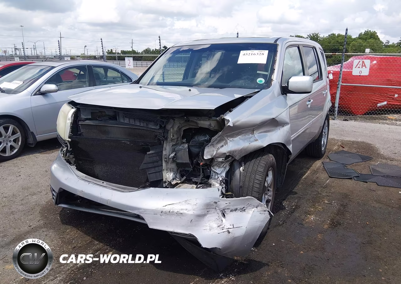 2013 Honda Pilot Ex-L VIN:5FNYF3H54DB015577 - 2