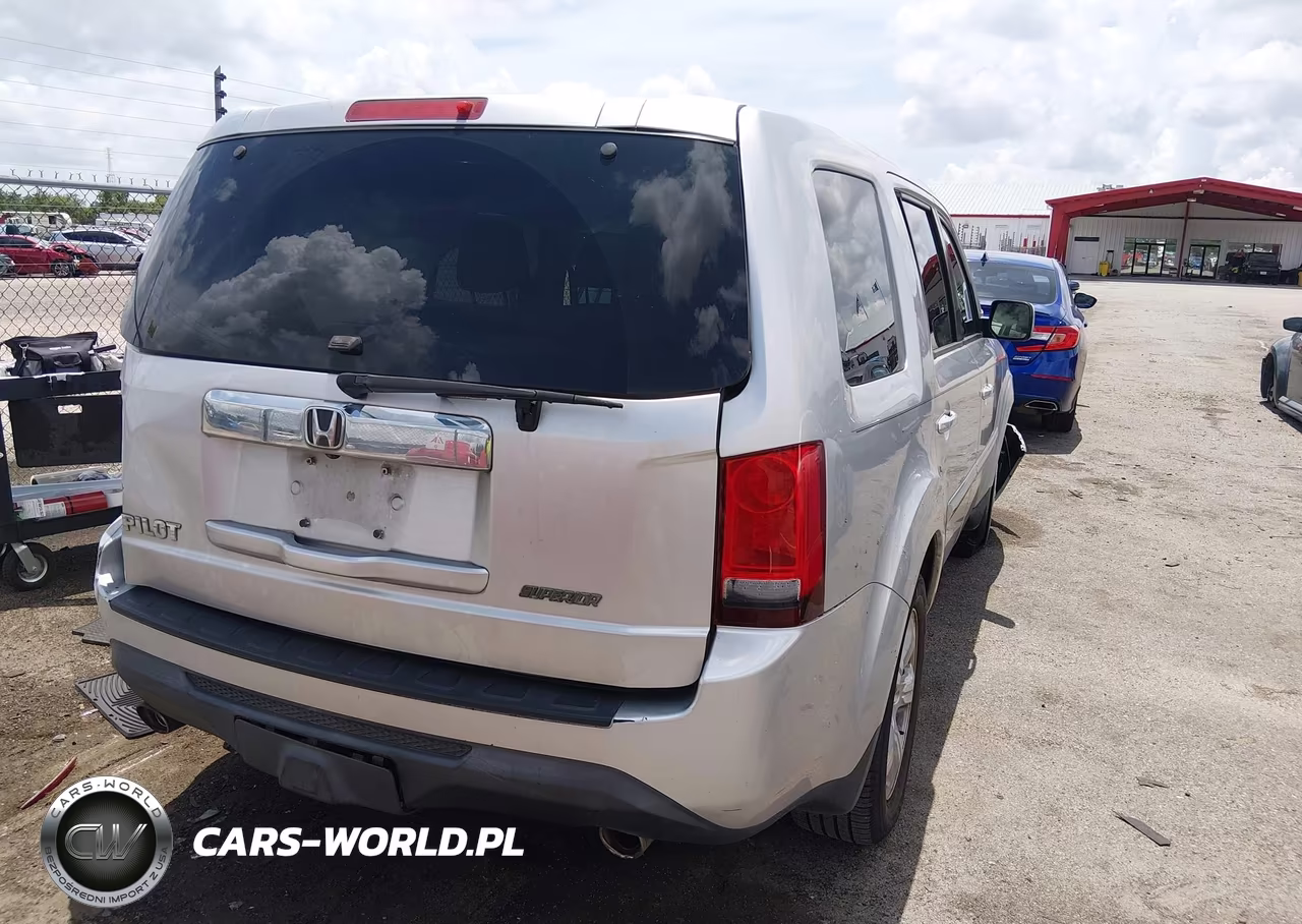 2013 Honda Pilot Ex-L VIN:5FNYF3H54DB015577 - 4
