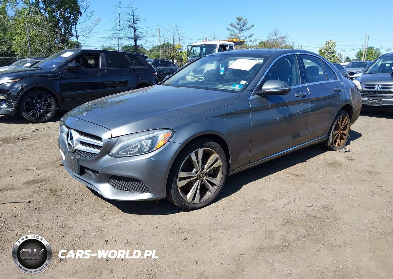 2018 Mercedes-Benz C 300 4Matic VIN:55SWF4KB5JU245456 - 2