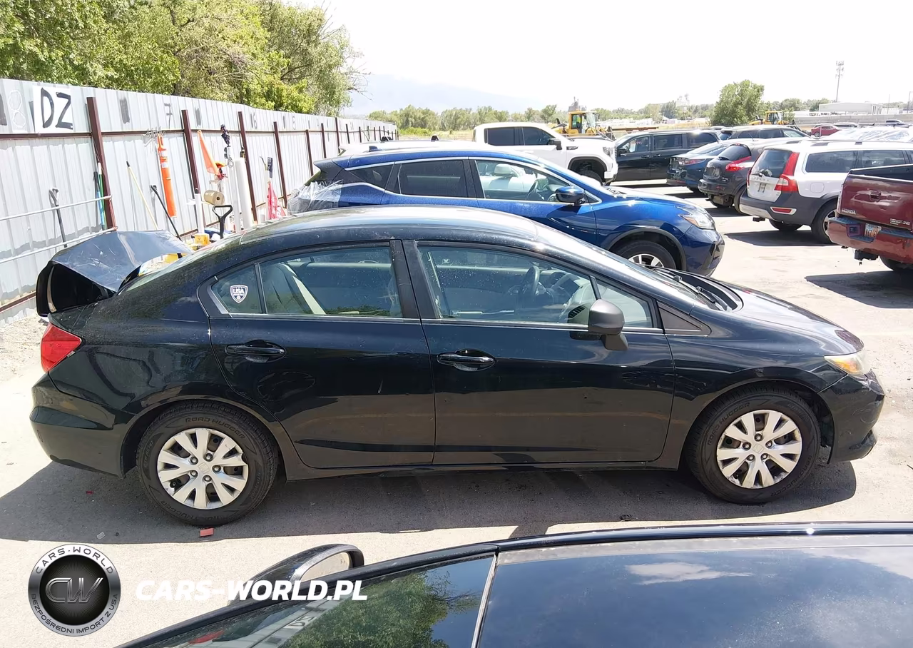 2012 Honda Civic Lx VIN:19XFB2F51CE324475 - 13